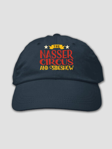 Family Circus Navy Embroidered Hat