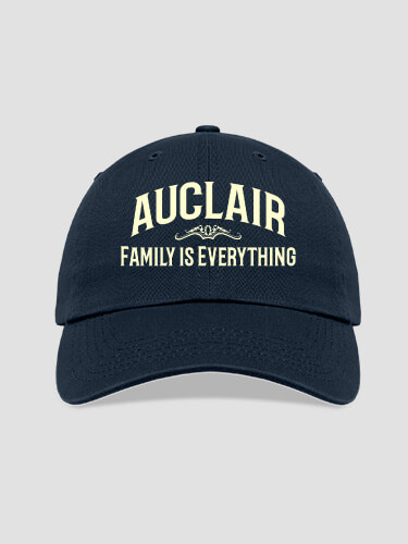 Family Navy Embroidered Hat