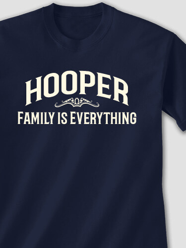 Family Navy Adult T-Shirt