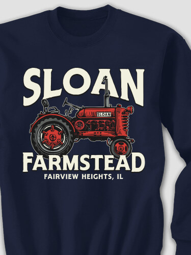 Farmstead Navy Adult Sweatshirt