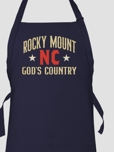 God's Country Navy Apron