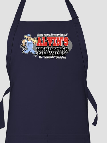 Handyman Navy Apron