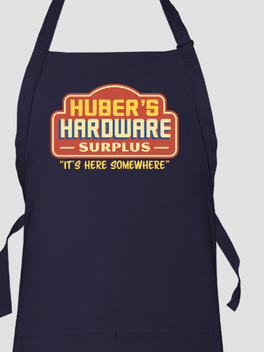 Hardware Surplus Navy Apron