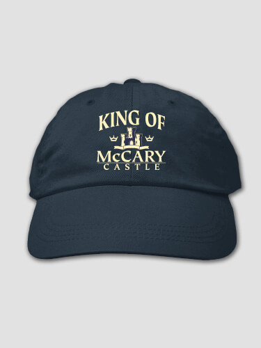 King Of The Castle Navy Embroidered Hat