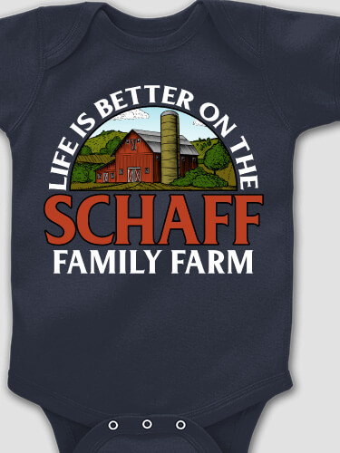 Life Is Better Farm Navy Baby Bodysuit