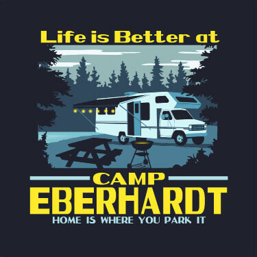 Navy Life Is Better RV Personalized default 
