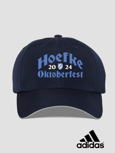 Oktoberfest Navy Embroidered Adidas Hat