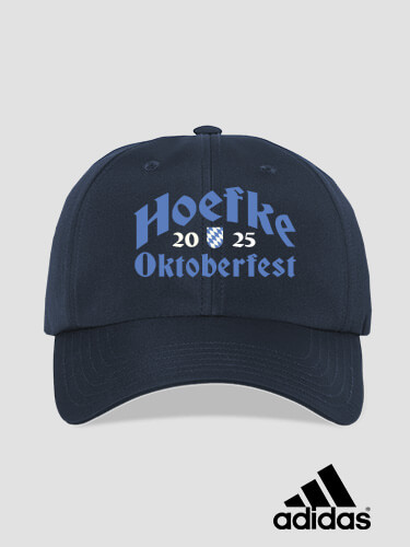 Oktoberfest Navy Embroidered Adidas Hat