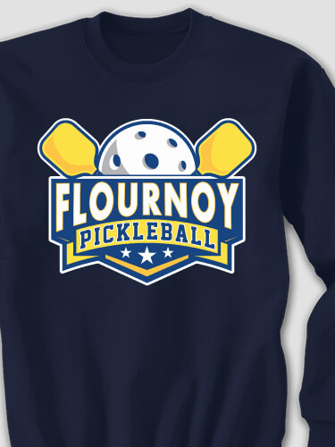 Pickleball Navy Adult Sweatshirt