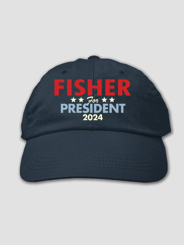 Presidential Election Navy Embroidered Hat