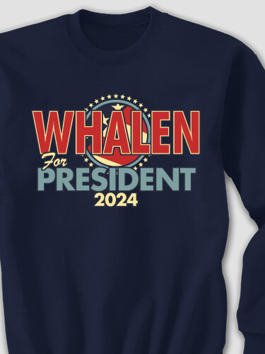 Presidential Election Navy Adult Sweatshirt