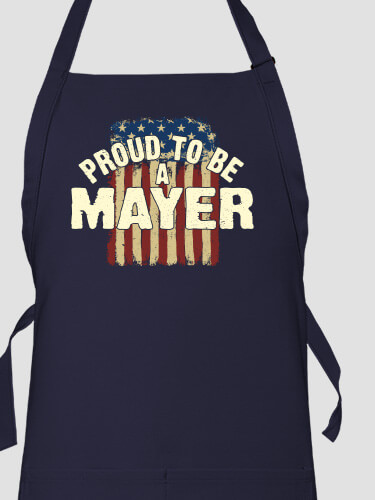 Proud To Be Navy Apron