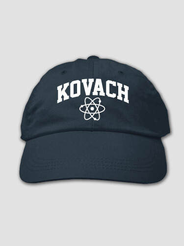 Science Navy Embroidered Hat