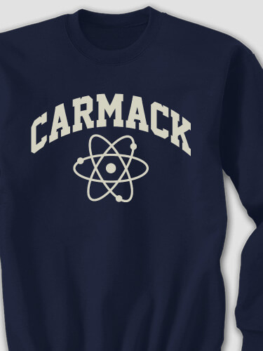 Science Navy Adult Sweatshirt
