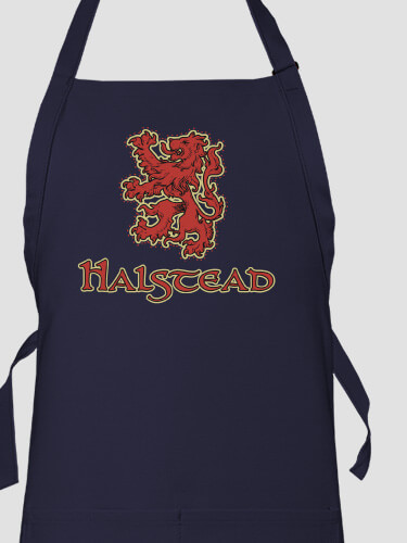 Scottish Lion Navy Apron