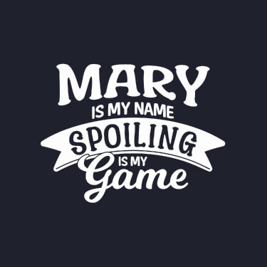 Navy Spoiling Is My Game Personalized default 
