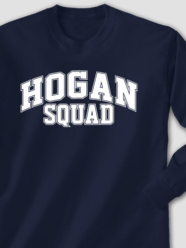 Squad Navy Adult Long Sleeve