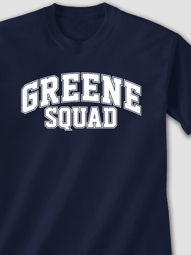 Squad Navy Adult T-Shirt