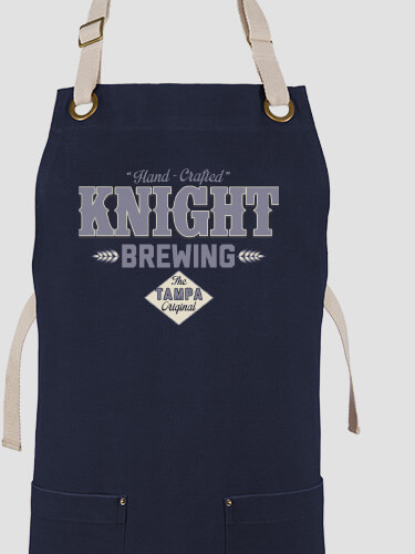 Brewing Navy/Stone Canvas Work Apron