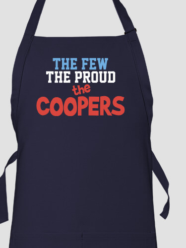The Few The Proud Navy Apron