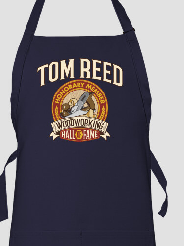 Woodworking Hall Of Fame Navy Apron