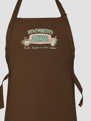 Coffee Counter Nutmeg Apron
