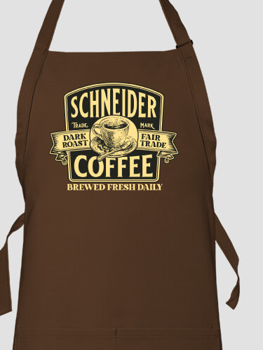 Coffee Nutmeg Apron