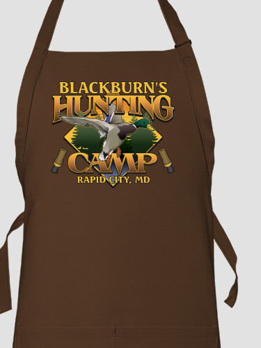 Duck Hunting Camp Nutmeg Apron