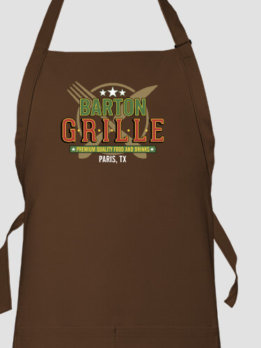 Grille Nutmeg Apron