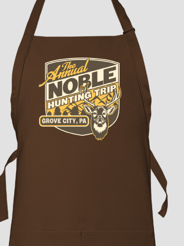 Hunting Trip Nutmeg Apron