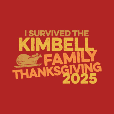 Red I Survived Thanksgiving Personalized default 
