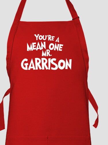 Mean One Red Apron