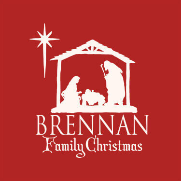 Red Nativity Personalized default 