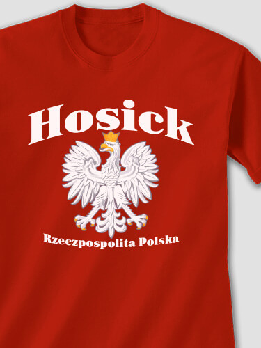 Polish Eagle Red Adult T-Shirt