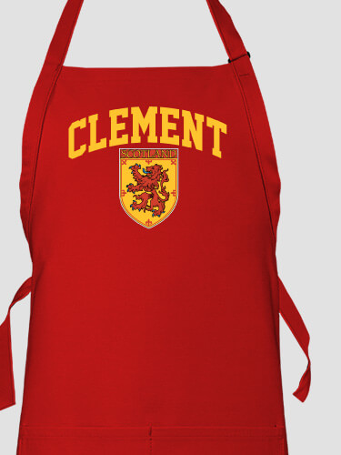 Scottish Standard Red Apron