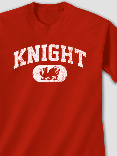 Welsh Varsity Red Adult T-Shirt