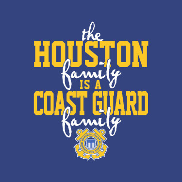 Royal Blue Coast Guard Family Personalized default 