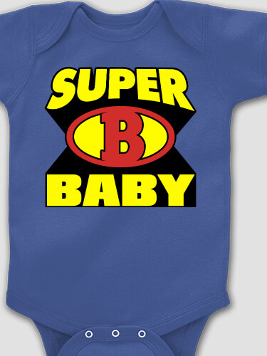 Super Royal Blue Baby Bodysuit