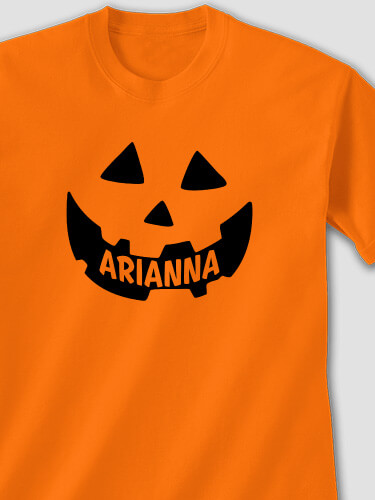 Pumpkin Safety Orange Adult T-Shirt