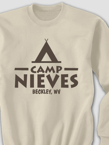 Camp Sand Adult Sweatshirt