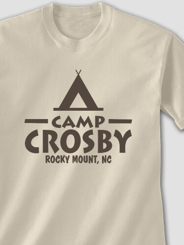 Camp Sand Adult T-Shirt