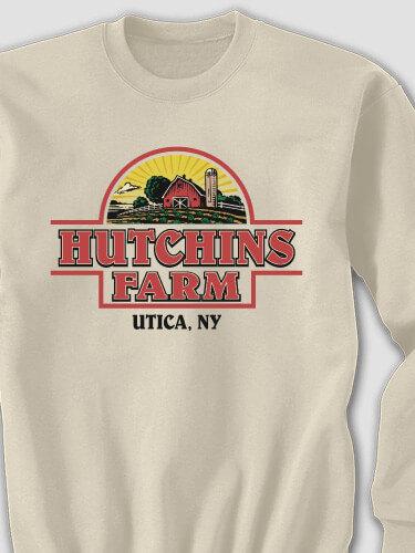 Farm Sand Adult Sweatshirt
