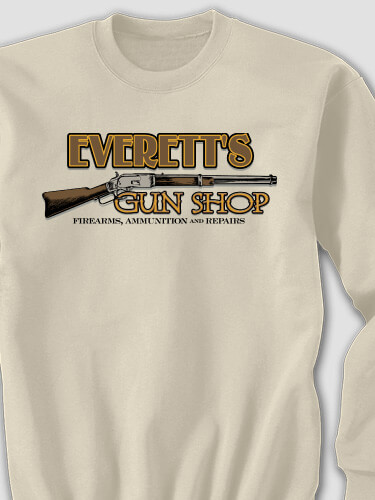 Gun Shop Sand Adult Sweatshirt