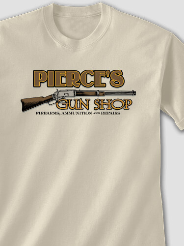Gun Shop Sand Adult T-Shirt