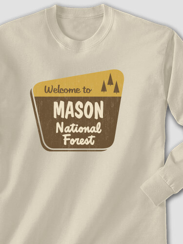 National Forest Sand Adult Long Sleeve