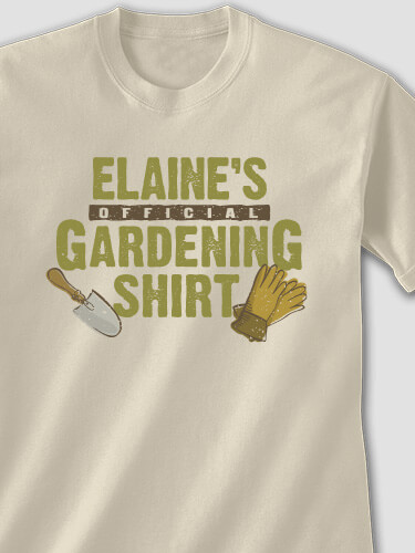 Official Gardening Sand Adult T-Shirt