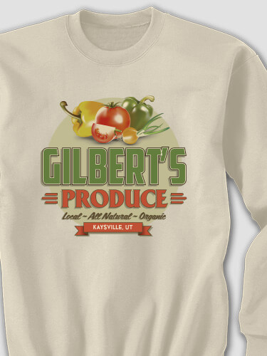 Produce Sand Adult Sweatshirt