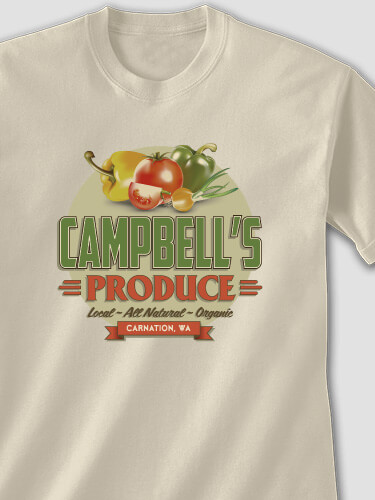 Produce Sand Adult T-Shirt