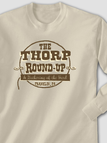 Round-up Reunion Sand Adult Long Sleeve