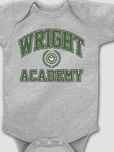 Academy Sports Grey Baby Bodysuit